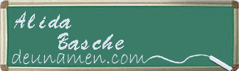 Alida Basche Visitenkarte